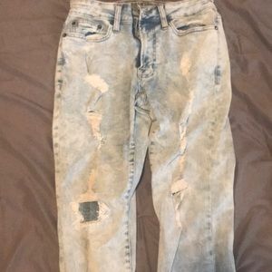 American Eagle Acid Washed Jeans 28x30